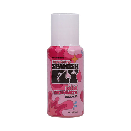 DOC JOHNSON - SPANISH FLY SEX LIQUID WILD STRAWBERRY 1 OZ. BULK