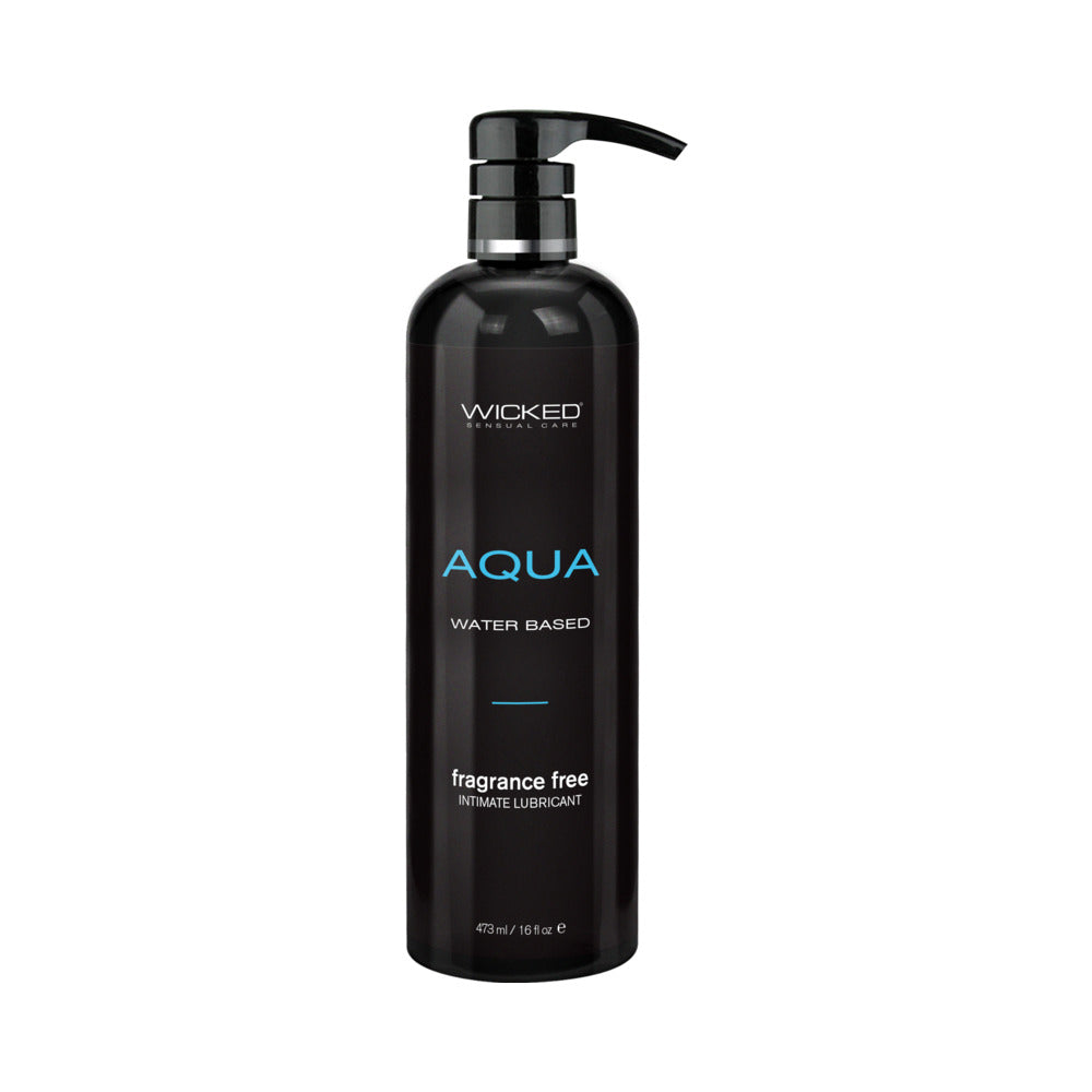 WICKED AQUA WATER-BASED LUBRICANT 16 OZ.