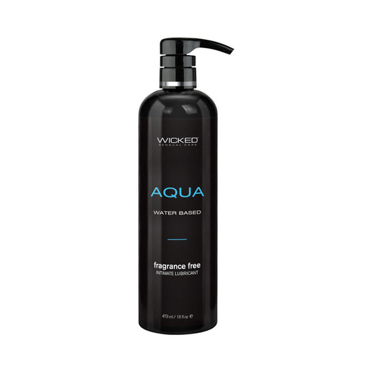 WICKED AQUA WATER-BASED LUBRICANT 16 OZ.