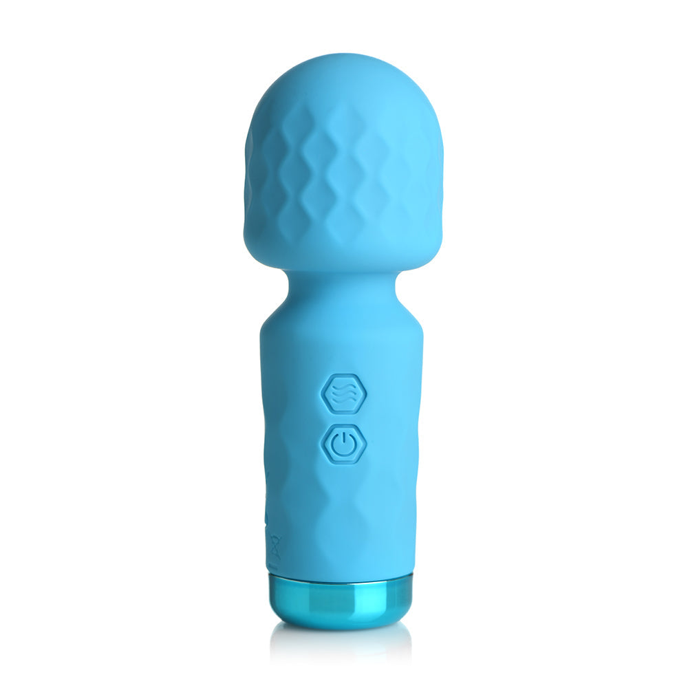 BANG! 10X MINI SILICONE WAND BLUE