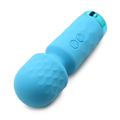 BANG! 10X MINI SILICONE WAND BLUE