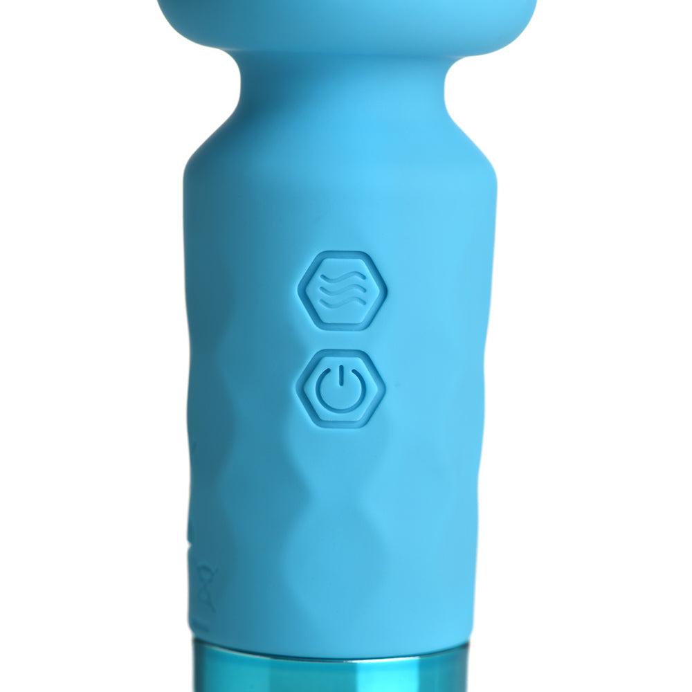 BANG! 10X MINI SILICONE WAND BLUE