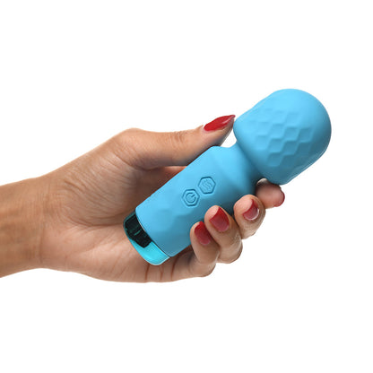 BANG! 10X MINI SILICONE WAND BLUE