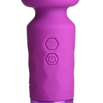 BANG! 10X MINI SILICONE WAND PURPLE