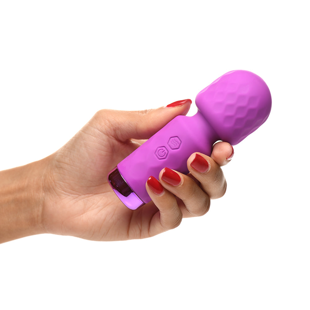 BANG! 10X MINI SILICONE WAND PURPLE