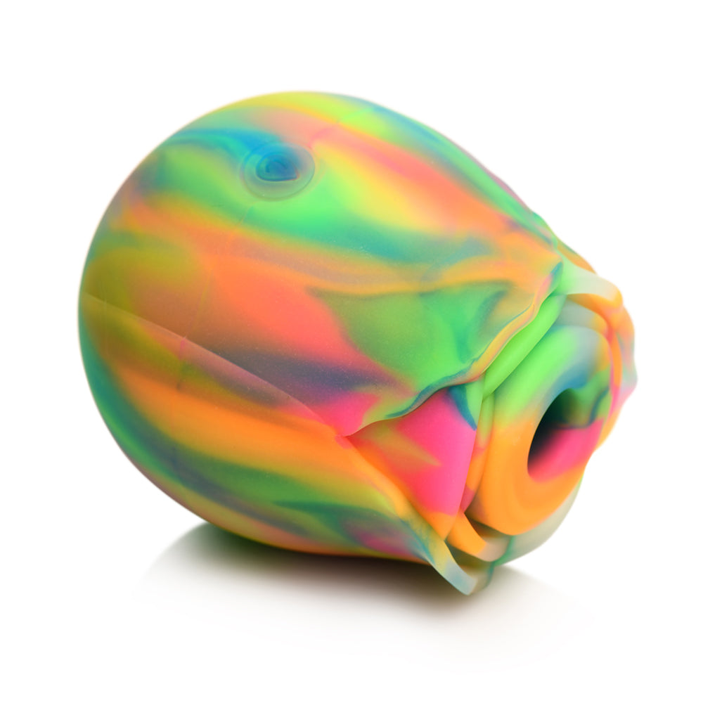 BLOOMGASM GLOW ROSE GLOW-IN-THE-DARK ROSE CLIT STIMULATOR