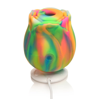 BLOOMGASM GLOW ROSE GLOW-IN-THE-DARK ROSE CLIT STIMULATOR