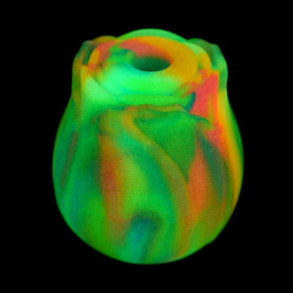 BLOOMGASM GLOW ROSE GLOW-IN-THE-DARK ROSE CLIT STIMULATOR