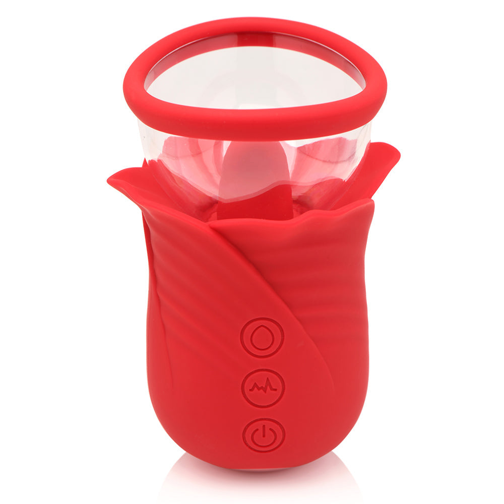 BLOOMGASM LILY LOVER SUCKING & VIBRATING CLITORAL STIMULATOR