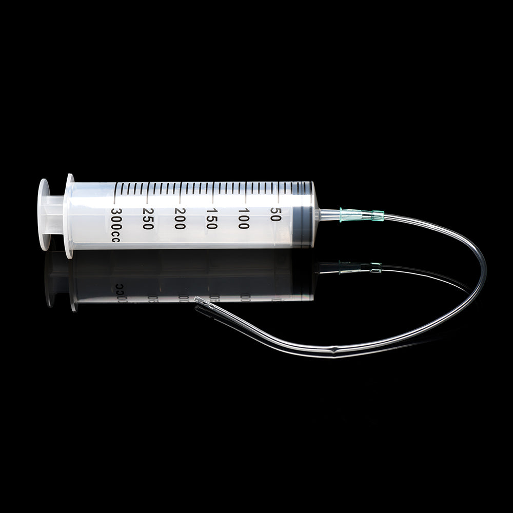 CLEANSTREAM 300ML SYRINGE WITH TUBE