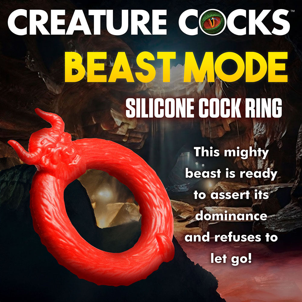 CREATURE COCKS BEAST MODE SILICONE COCK RING