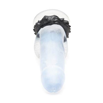 CREATURE COCKS BLACK CAIMAN SILICONE COCK RING