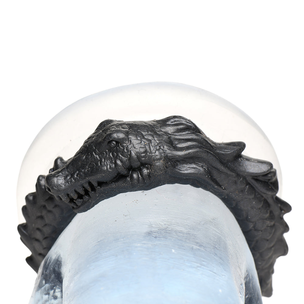 CREATURE COCKS BLACK CAIMAN SILICONE COCK RING