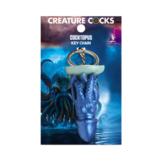 XR BRANDS - CREATURE COCKS COCKTOPUS SILICONE KEYCHAIN