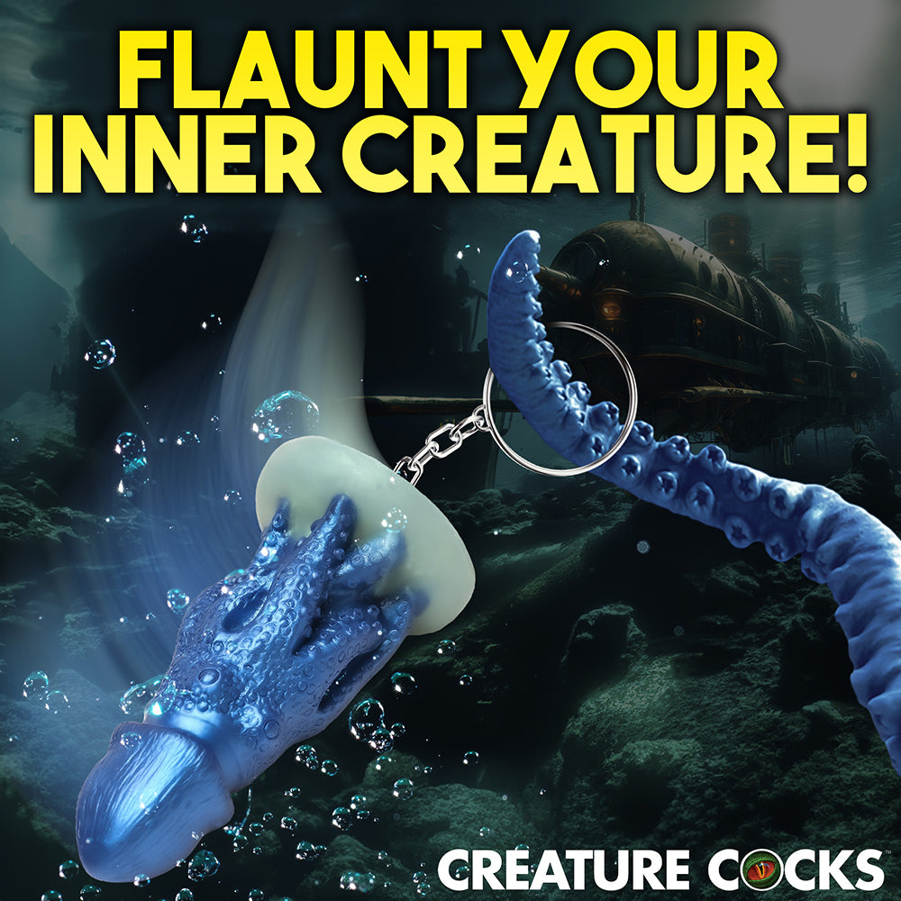 CREATURE COCKS COCKTOPUS SILICONE KEYCHAIN