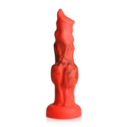 CREATURE COCKS FIRE HOUND SILICONE DILDO L