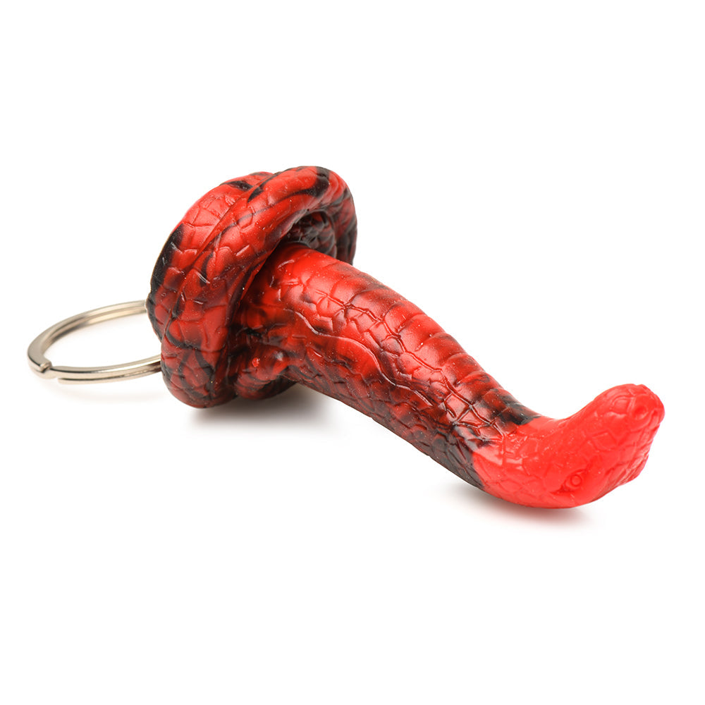 CREATURE COCKS KING COBRA SILICONE KEYCHAIN