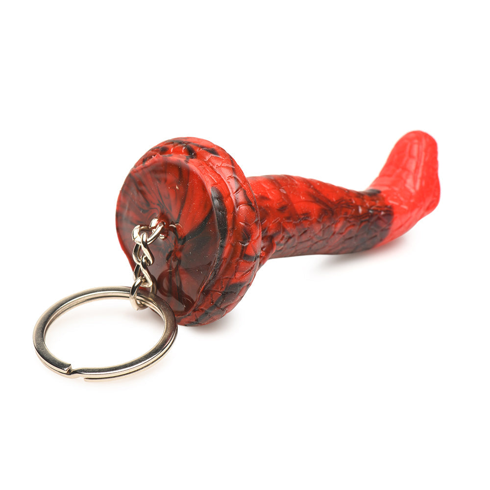 CREATURE COCKS KING COBRA SILICONE KEYCHAIN