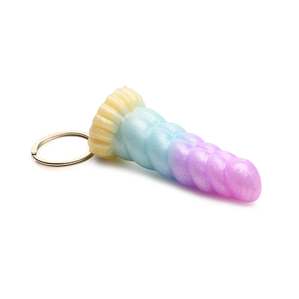 CREATURE COCKS MYSTIQUE UNICORN SILICONE KEYCHAIN
