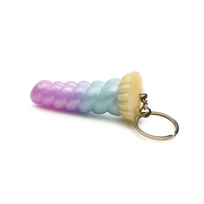 CREATURE COCKS MYSTIQUE UNICORN SILICONE KEYCHAIN