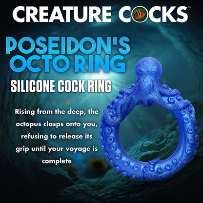 CREATURE COCKS POSEIDON''S OCTO-RING SILICONE COCK RING