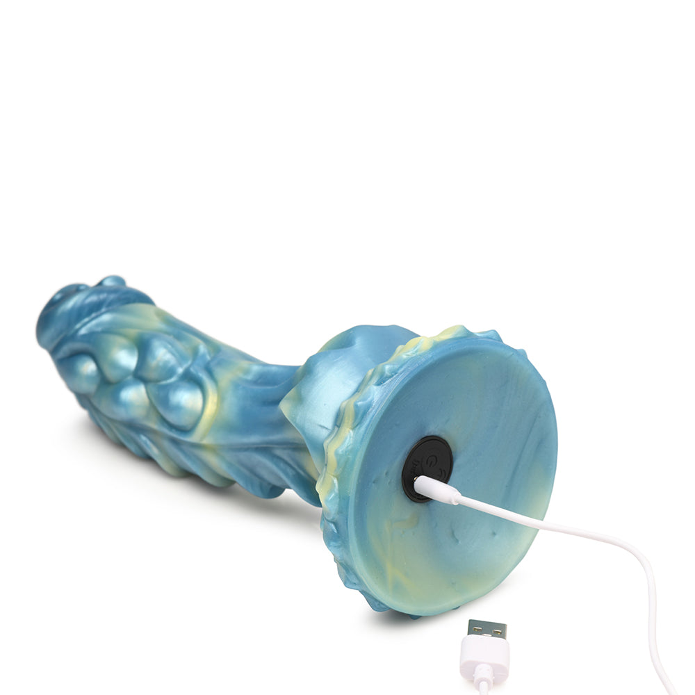 CREATURE COCKS SEA STALLION VIBRATING SILICONE DILDO WITH REMOTE