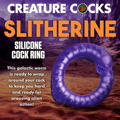 CREATURE COCKS SLITHERINE SILICONE COCK RING