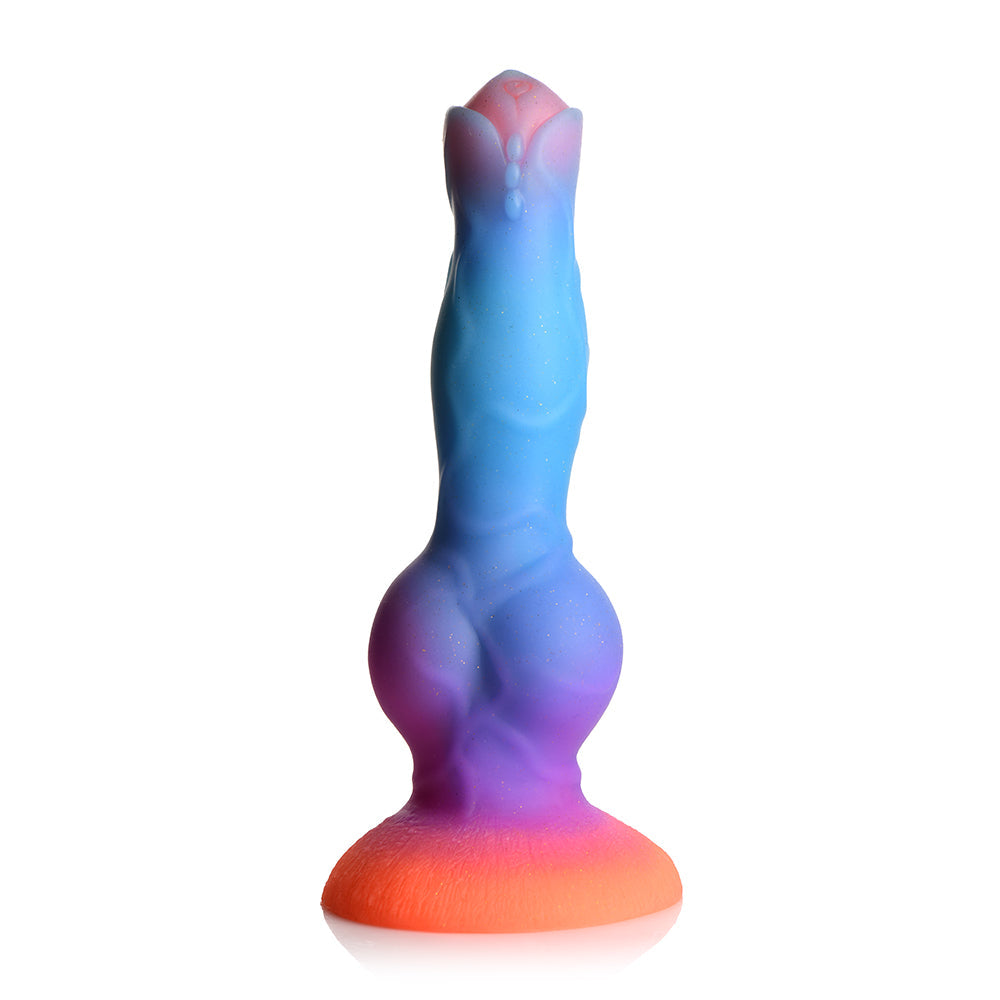 CREATURE COCKS SPACE COCK GLOW-IN-THE-DARK SILICONE ALIEN DILDO