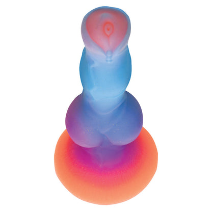 CREATURE COCKS SPACE COCK GLOW-IN-THE-DARK SILICONE ALIEN DILDO