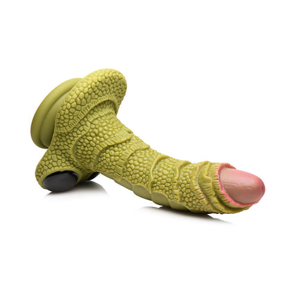 CREATURE COCKS SWAMP MONSTER GREEN SCALY SILICONE DILDO