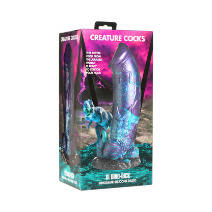 CREATURE COCKS XL DINO DICK DINOSAUR SILICONE DILDO