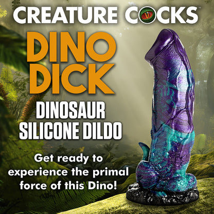 CREATURE COCKS XL DINO DICK DINOSAUR SILICONE DILDO