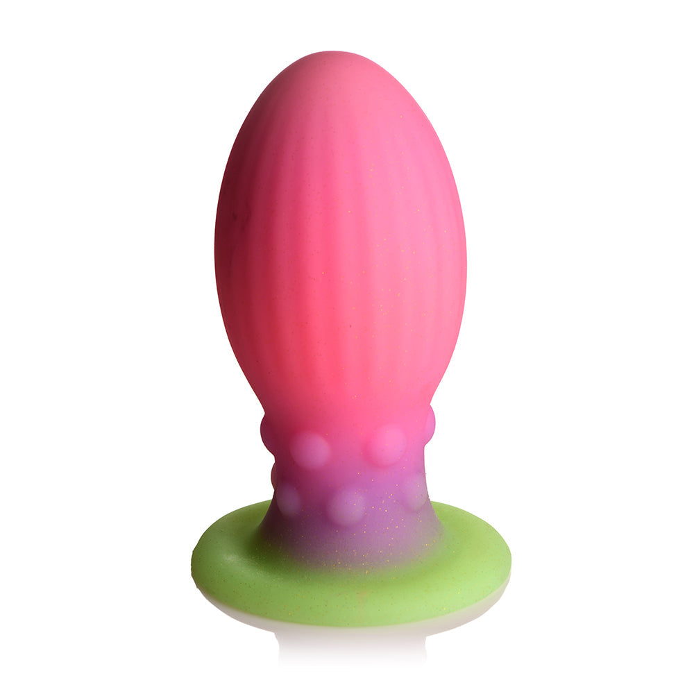 CREATURE COCKS XL XENO EGG GLOW-IN-THE-DARK SILICONE EGG