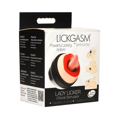 XR BRANDS - LICKGASM 10X LADY LICKER CLITORAL STIMULATOR
