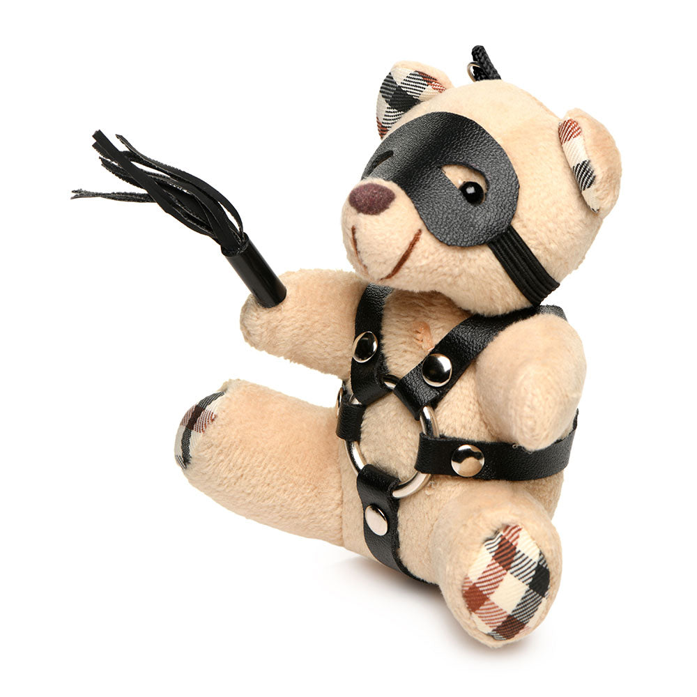 MASTER SERIES BDSM TEDDY BEAR KEYCHAIN