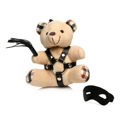 MASTER SERIES BDSM TEDDY BEAR KEYCHAIN