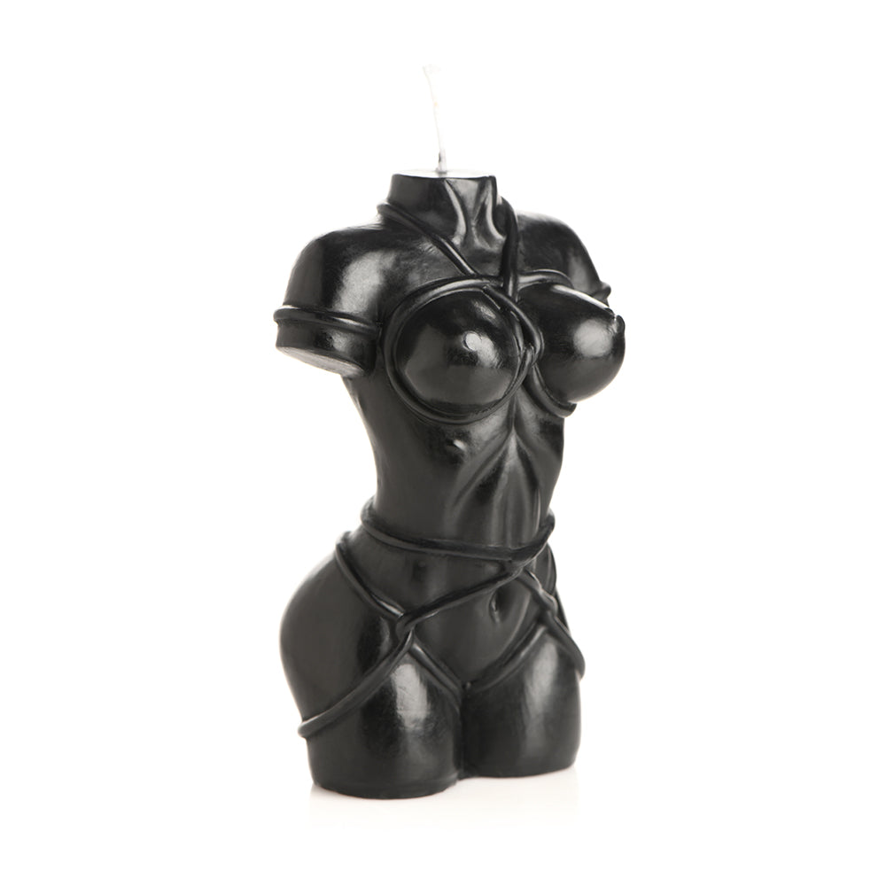 MASTER SERIES BOUND GODDESS DRIP CANDLE BLACK