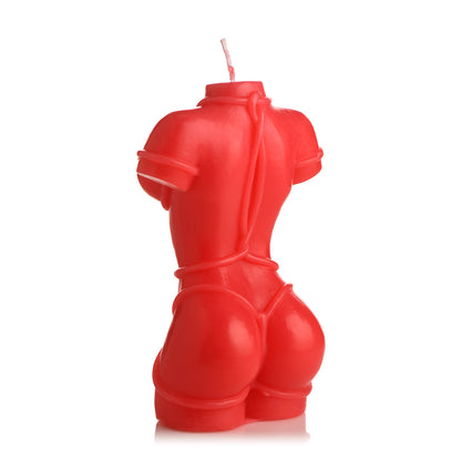MASTER SERIES BOUND GODDESS DRIP CANDLE RED