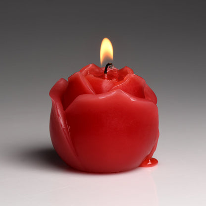 MASTER SERIES FLAMING ROSE DRIP CANDLE