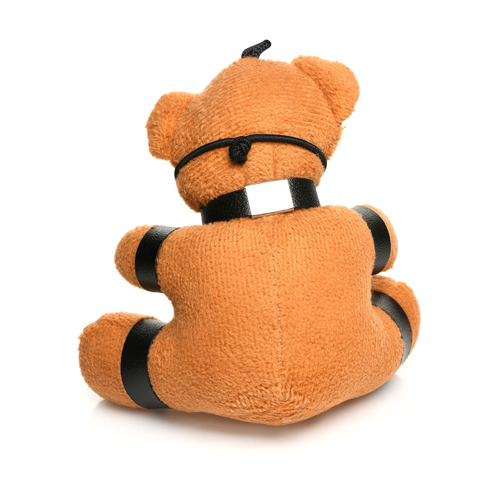MASTER SERIES GAGGED TEDDY BEAR KEYCHAIN