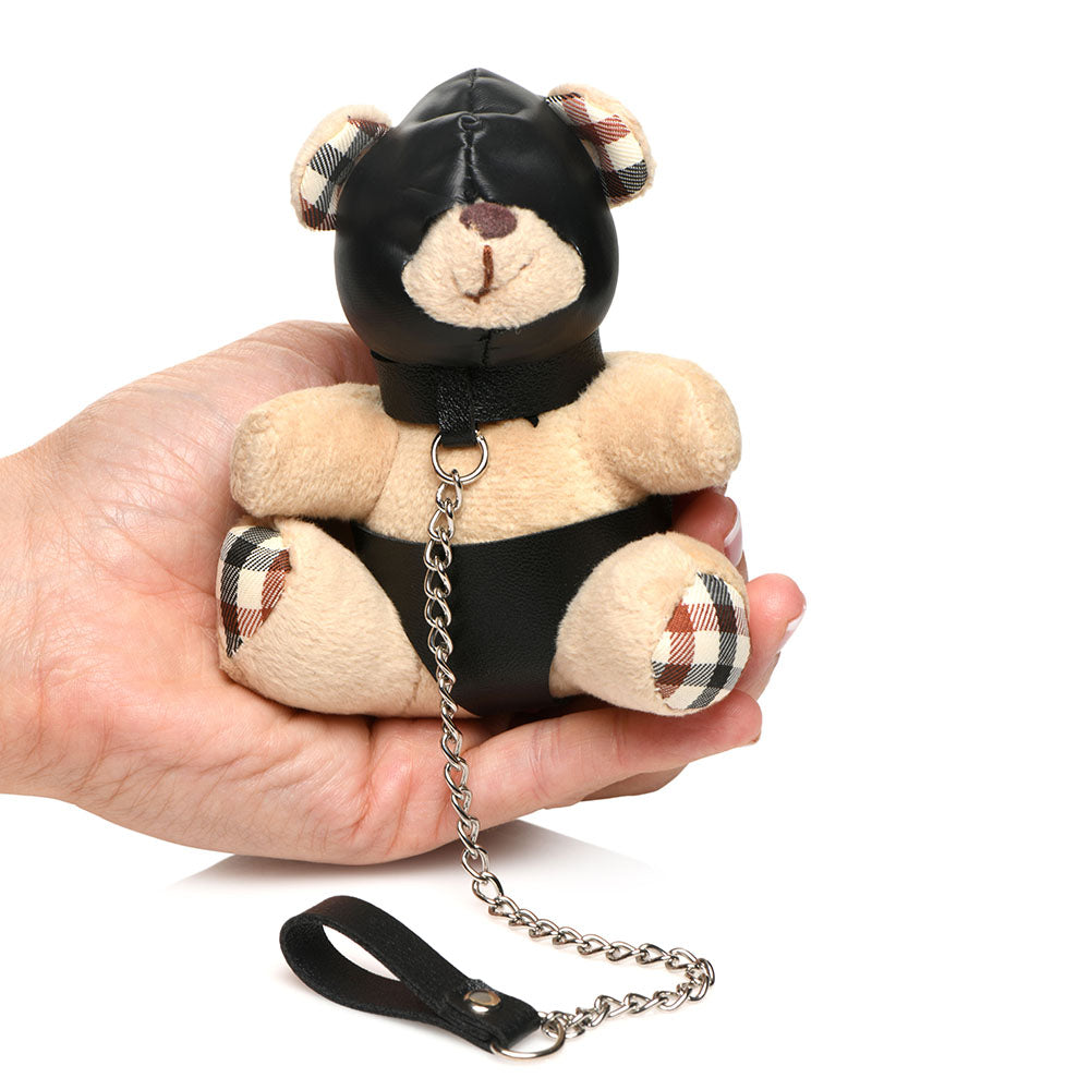 MASTER SERIES HOODED TEDDY BEAR KEYCHAIN