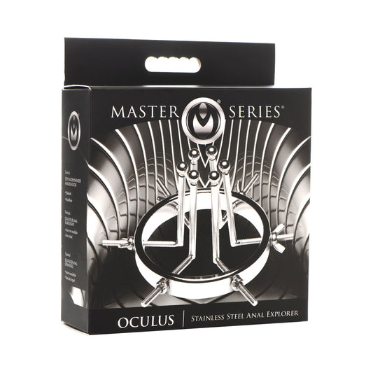 XR BRANDS - MASTER SERIES OCULUS STAINLESS STEEL ANAL EXPLORER
