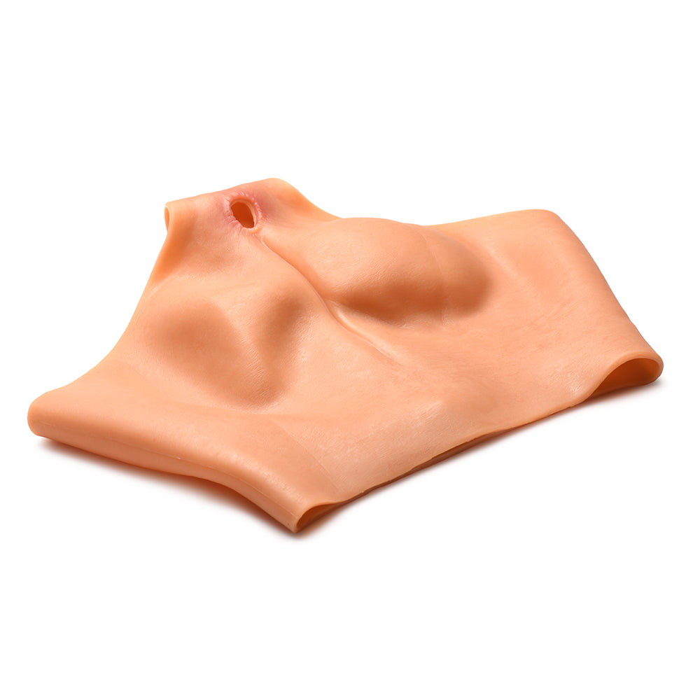 XR BRANDS - MASTER SERIES PUSSY PANTIES SILICONE VAGINA + ASS PANTIES S