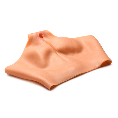 XR BRANDS - MASTER SERIES PUSSY PANTIES SILICONE VAGINA + ASS PANTIES S