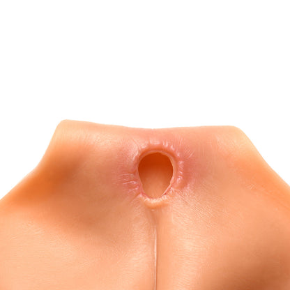 XR BRANDS - MASTER SERIES PUSSY PANTIES SILICONE VAGINA + ASS PANTIES S