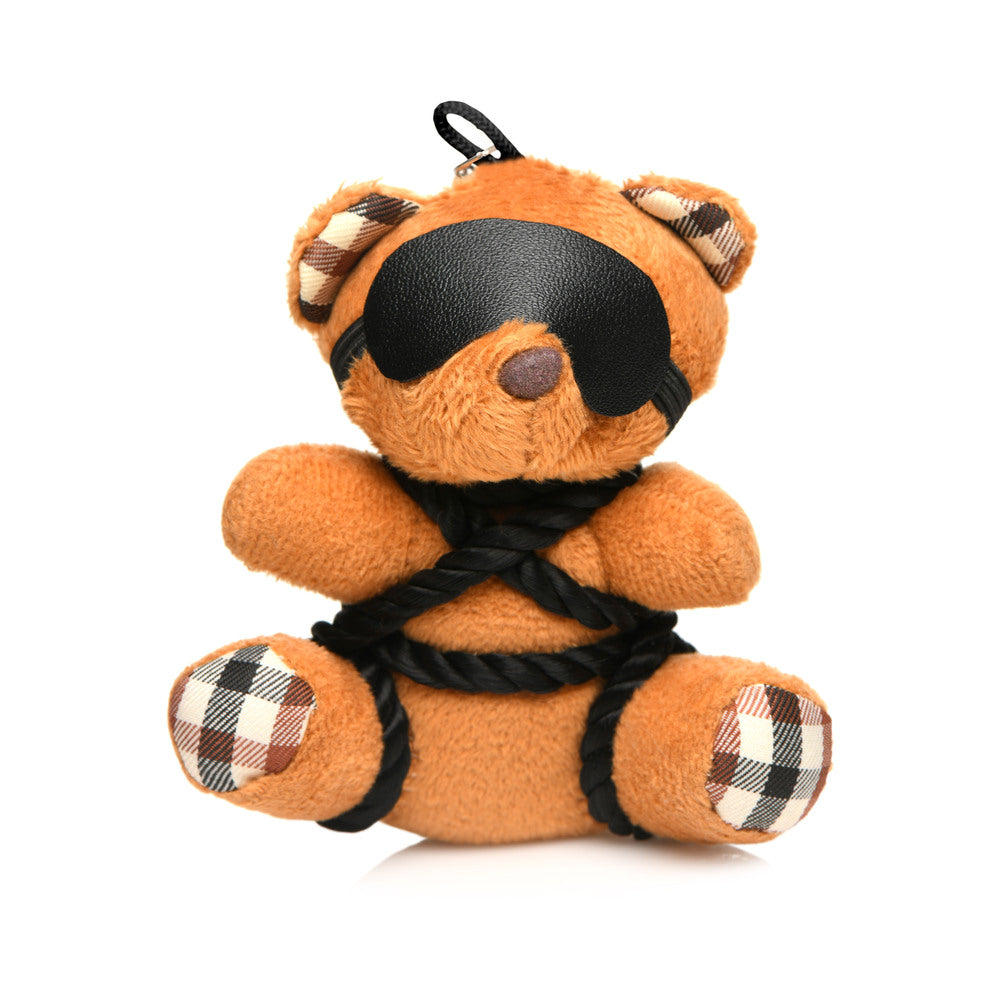 MASTER SERIES ROPE TEDDY BEAR KEYCHAIN