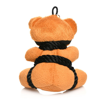 MASTER SERIES ROPE TEDDY BEAR KEYCHAIN