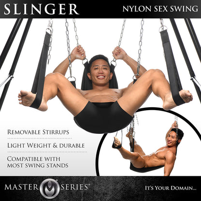 MASTER SERIES SLINGER NYLON SEX SLING