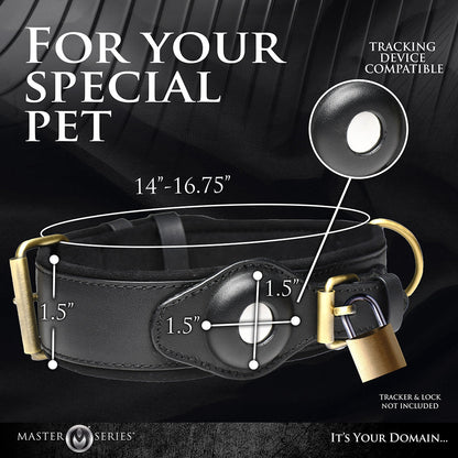 XR BRANDS - MASTER SERIES TRACER TRACKING COLLAR
