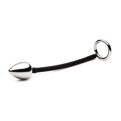 MASTER SERIES TUG + PLUG COCK & BALL RING WITH ANAL PLUG